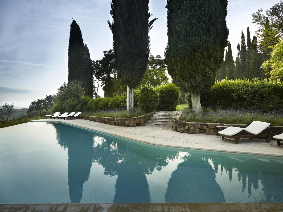 Borgo Lucignanello Bandini Villa San Giovanni dʼAsso Kültér fotó