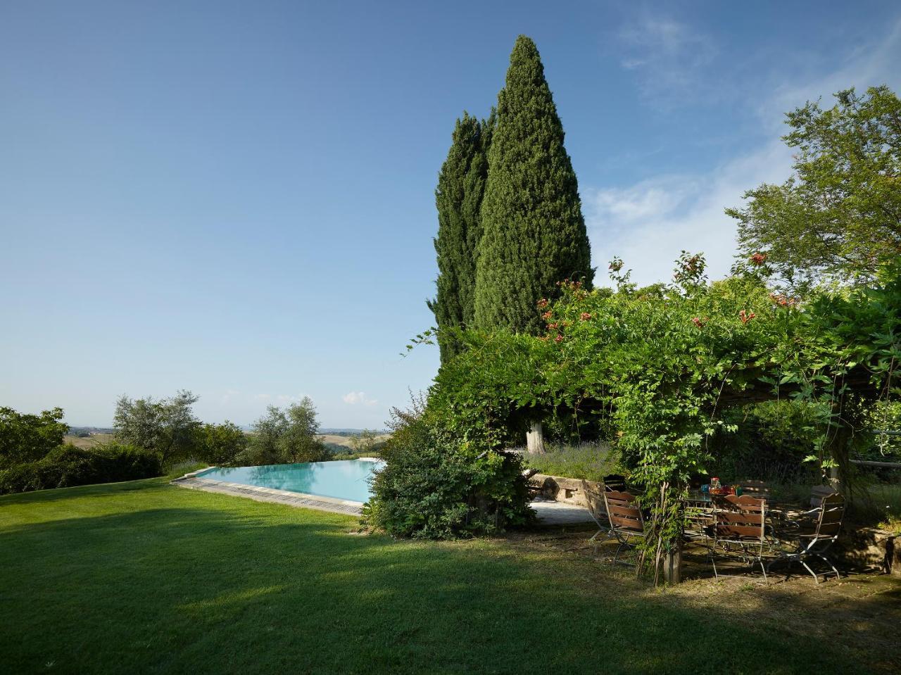 Borgo Lucignanello Bandini Villa San Giovanni dʼAsso Kültér fotó