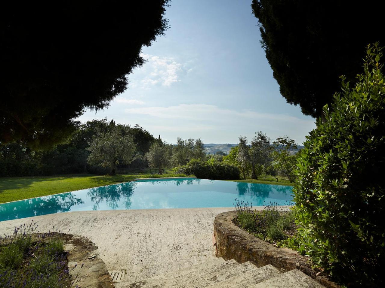 Borgo Lucignanello Bandini Villa San Giovanni dʼAsso Kültér fotó