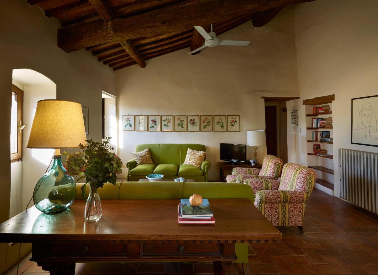 Borgo Lucignanello Bandini Villa San Giovanni dʼAsso Kültér fotó