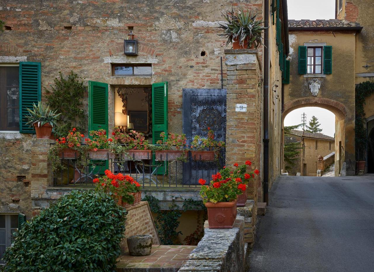 Borgo Lucignanello Bandini Villa San Giovanni dʼAsso Kültér fotó