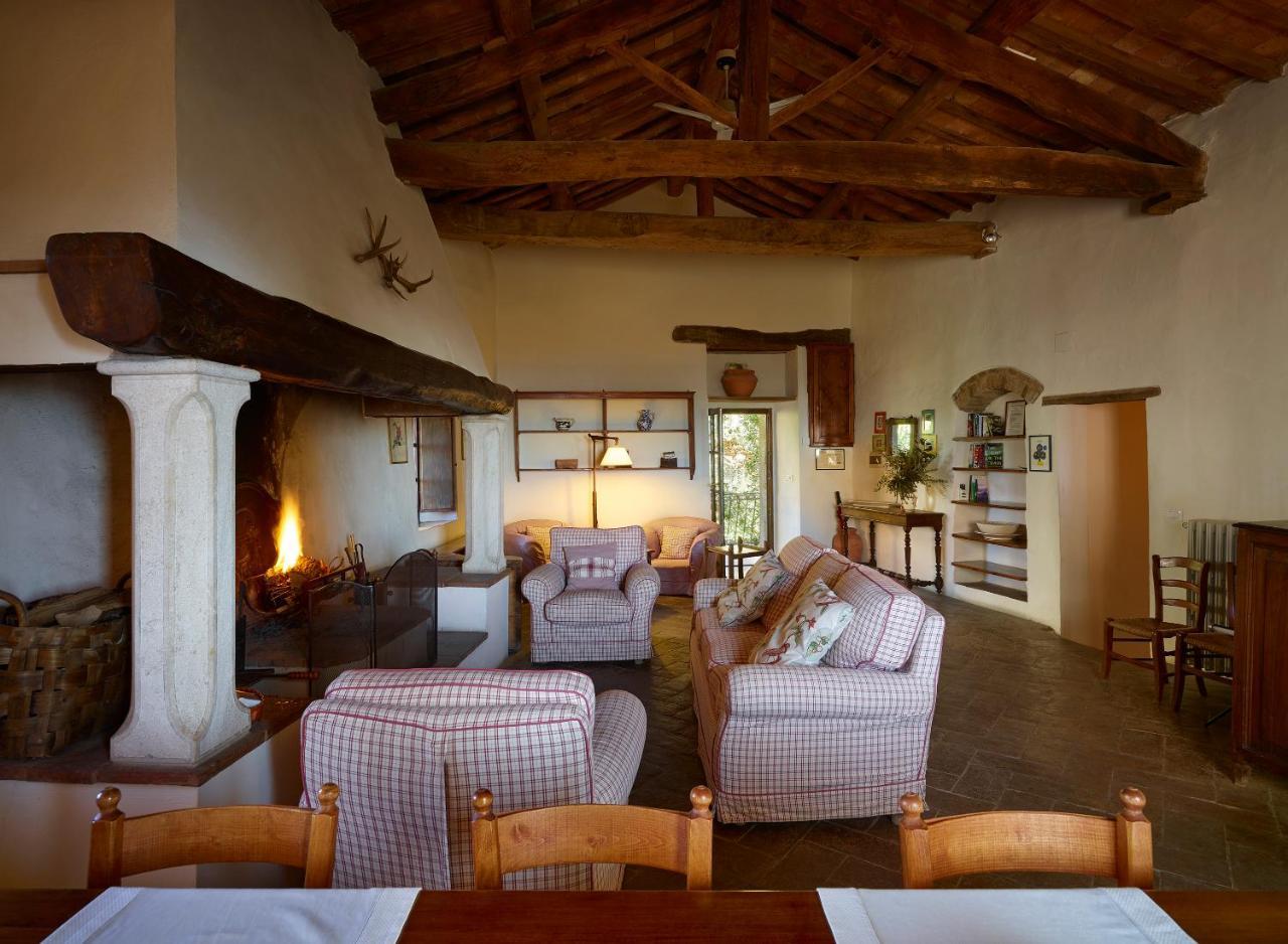 Borgo Lucignanello Bandini Villa San Giovanni dʼAsso Kültér fotó