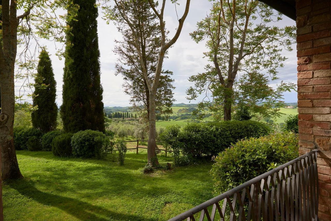Borgo Lucignanello Bandini Villa San Giovanni dʼAsso Kültér fotó