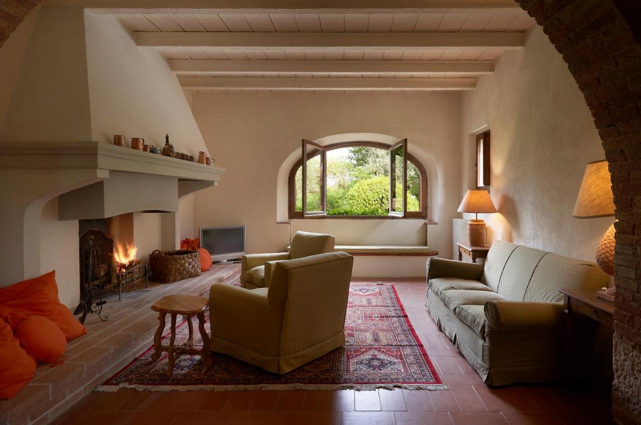Borgo Lucignanello Bandini Villa San Giovanni dʼAsso Kültér fotó
