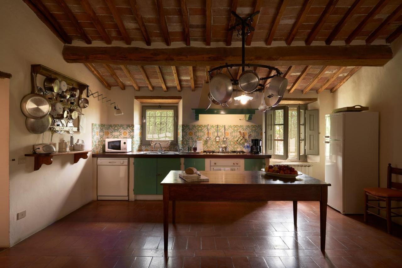 Borgo Lucignanello Bandini Villa San Giovanni dʼAsso Kültér fotó