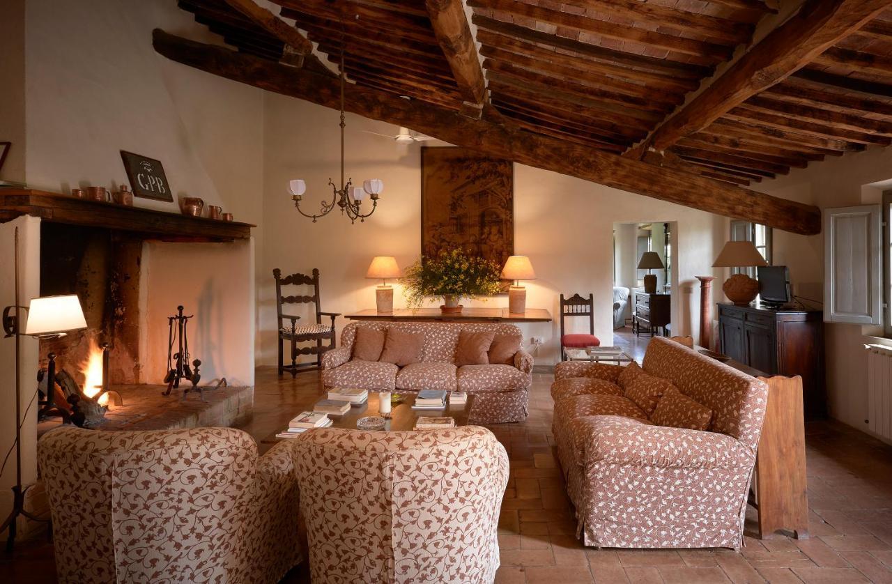 Borgo Lucignanello Bandini Villa San Giovanni dʼAsso Kültér fotó