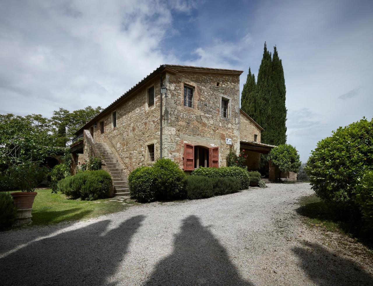 Borgo Lucignanello Bandini Villa San Giovanni dʼAsso Kültér fotó