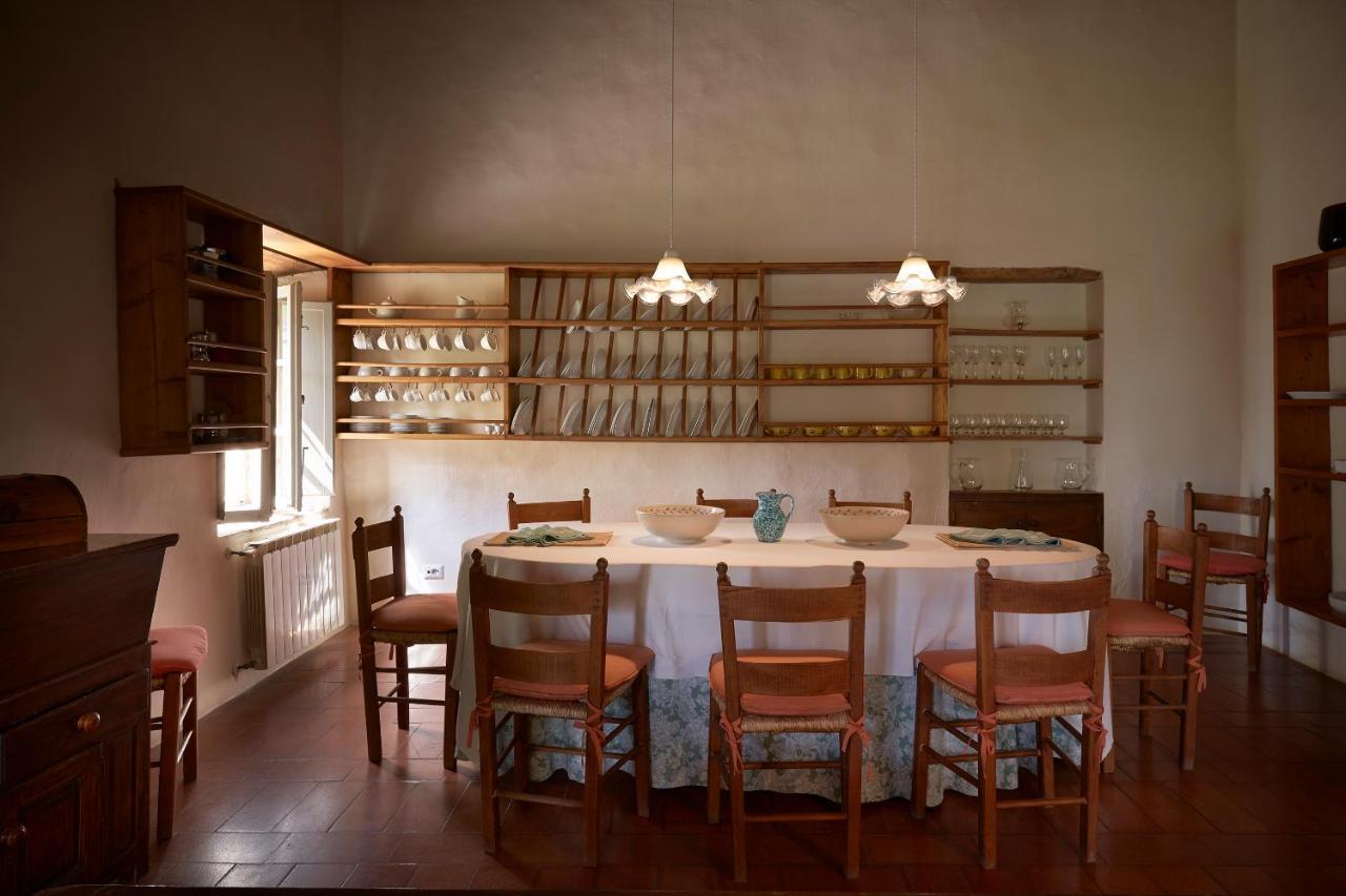Borgo Lucignanello Bandini Villa San Giovanni dʼAsso Kültér fotó
