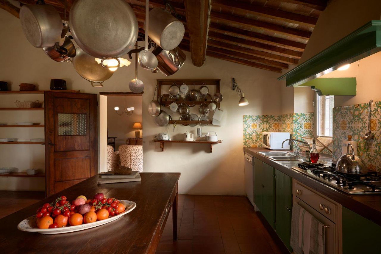 Borgo Lucignanello Bandini Villa San Giovanni dʼAsso Kültér fotó