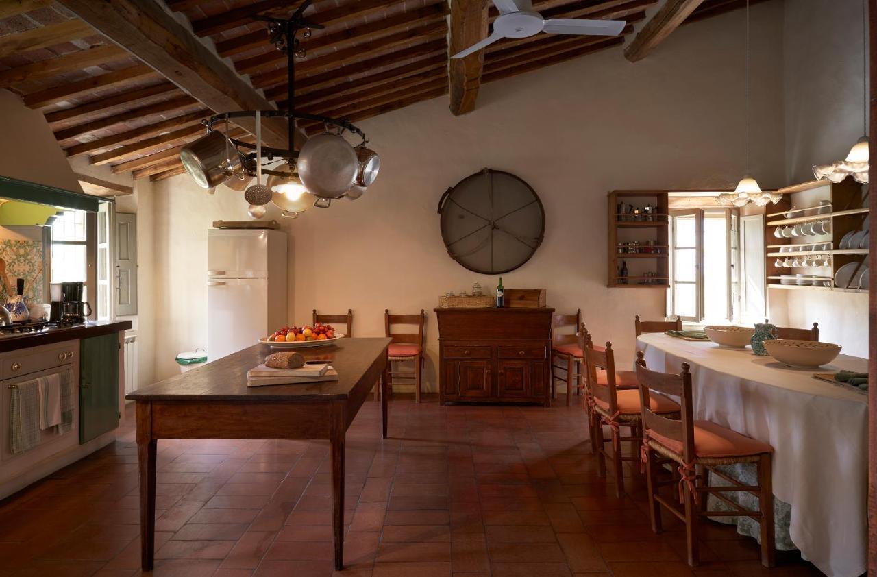Borgo Lucignanello Bandini Villa San Giovanni dʼAsso Kültér fotó