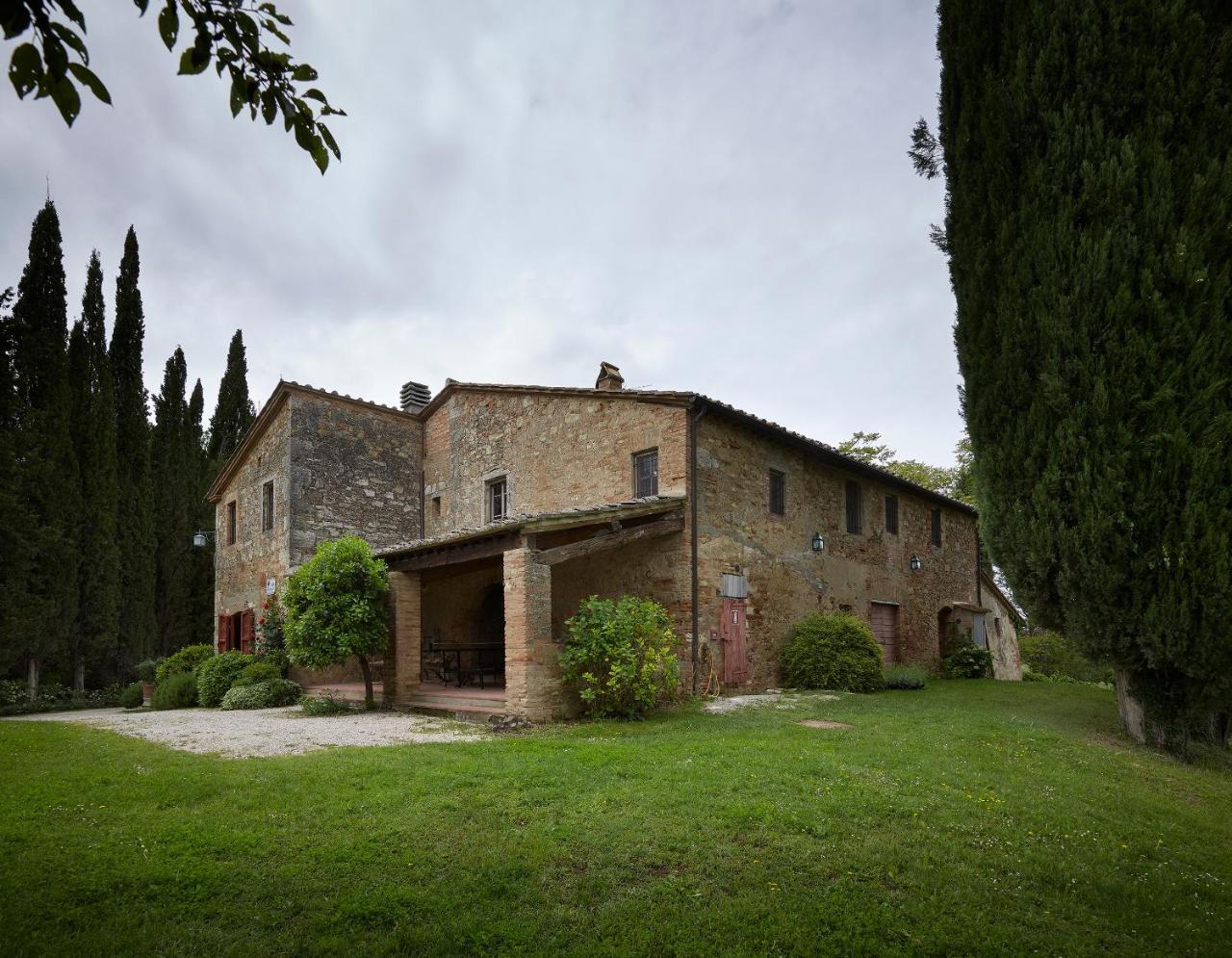 Borgo Lucignanello Bandini Villa San Giovanni dʼAsso Kültér fotó